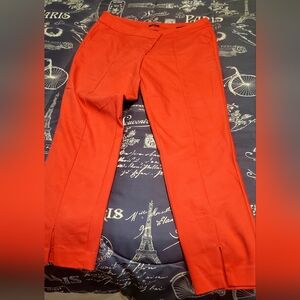 LOFT Bold Coral Trousers